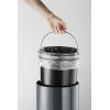 Durable DURABLE - 341058 - Abfallbehälter mit Tritt 5 l metall anthrazit 341058 Odpadkové vědro 5 l (Ø x v) 20.5 cm x 29 cm kov, plast antracitově šedá 1 ks