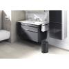 Durable DURABLE - 341058 - Abfallbehälter mit Tritt 5 l metall anthrazit 341058 Odpadkové vědro 5 l (Ø x v) 20.5 cm x 29 cm kov, plast antracitově šedá 1 ks