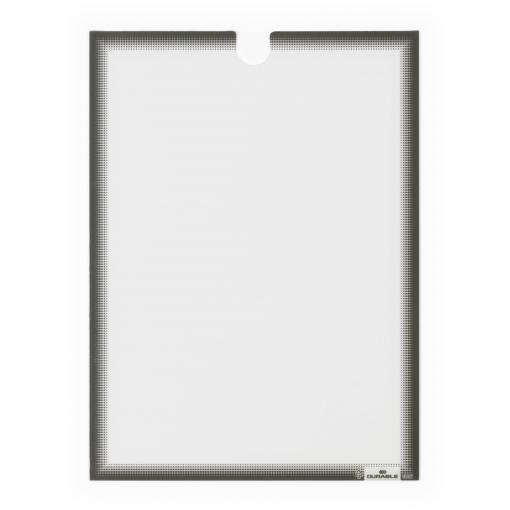Durable 400657 držák dokumentů antracitová (š x v x h) 236 x 323 x 0.27 mm DIN A4 na výšku , DIN A4 na šířku