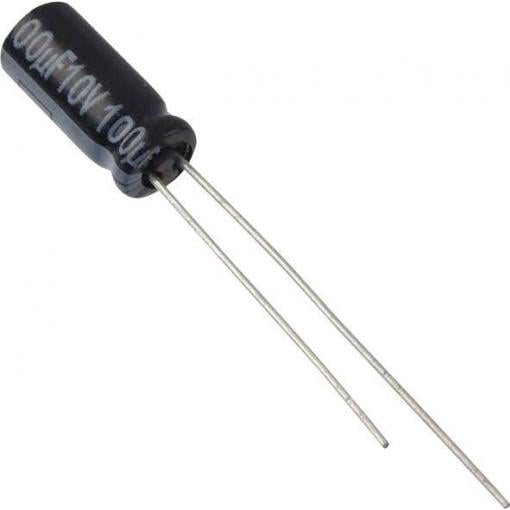 Panasonic elektrolytický kondenzátor radiální 2 mm 100 µF 16 V 20 % (Ø) 5 mm 1 ks