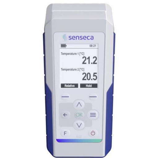 Senseca PRO 131.2 teploměr, typ senzoru K, J , N , S , T , E , B , R