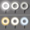 Solight LED stmívatelná stolní lampička s klipem, 300lm, nastavitelná teplota světla, USB - WO66-B