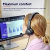 Trust HS-201 Headset uzavřená (Over Ear) kabelová stereo černá Počítače