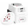 Skross 1.302474 cestovní adaptér Pro Light USB AC45PD World