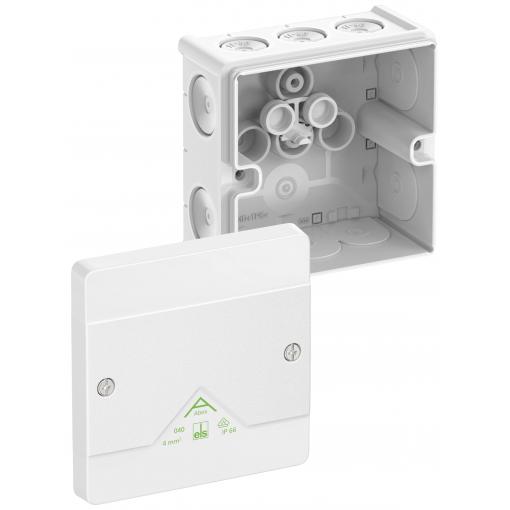 Spelsberg 80410001 rozbočovací krabice (d x š x v) 102 x 102 x 57 mm bílá IP66 1 ks