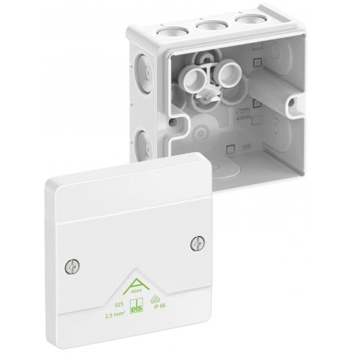 Spelsberg 80210001 rozbočovací krabice (d x š x v) 85 x 85 x 52 mm bílá IP66 1 ks