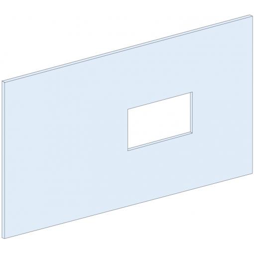 Prizmatický kryt-P, čelní panel, Compact INV320-630, pevná montáž, vertikální, šířka = 650 mm, výška = 10 modulů Schneider Electric Množství: 1 ks