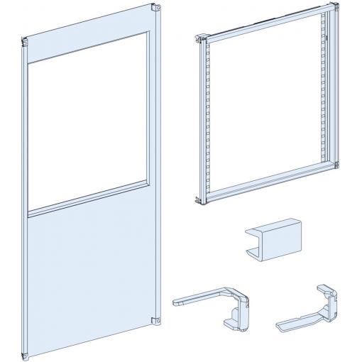 PrismaSeT-P, čelní panel, 10x FuPacT ISFL160/4-5x ISFL250-630,185 mm, vertikální, šířka = 650 mm, výška = 24+12moduly Schneider Electric Množství: 1 ks