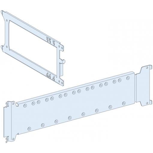 PrismaSeT-P, montážní deska, 4x FuPacT ISFT160 3pólový, vertikální, šířka = 650 mm, výška = 6 modulů LVS03556 Schneider Electric Množství: 1 ks