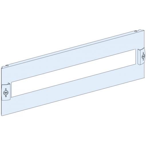 PismaSeT-P, čelní panel, s výřezem 45 mm, 1řadý, šířka = 650 mm, výška = 3moduly Schneider Electric Množství: 1 ks