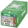 SPAX 0251010600405 šroub do dřeva 6 mm 40 mm T-STAR plus ocel WIROX 200 ks