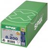 SPAX 0191010802005 R 88091 Senkkopf/T-STAR TG šroub se zápustnou hlavou 8 mm 200 mm T-STAR plus ocel WIROX 50 ks