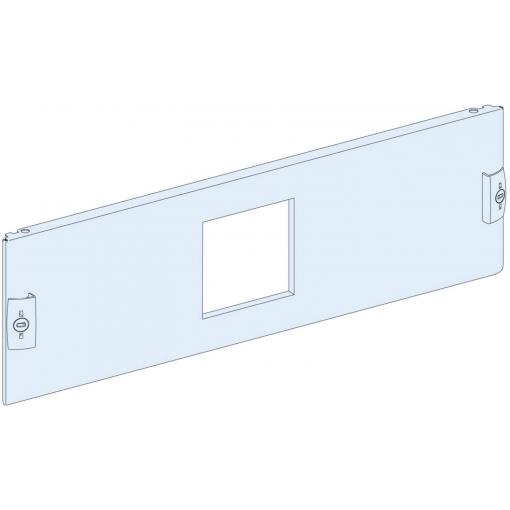 Prizmatický řez T-P, čelní panel, s výřezem 96 x 96 mm, šířka = 650 mm, výška = 3moduly Schneider Electric Množství: 1 ks