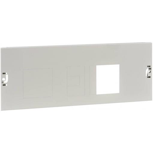 PismaSeT-P, čelní panel, Compact NSX/NSX Vigi100-4pólový, horizontální, šířka = 250 mm, výška = 4 moduly Schneider Electric Množství: 1 ks