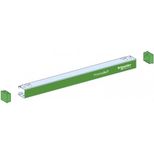 Hranolový SeT-P, clona pro designový čelní panel, šířka=650 mm, výška=1 modul Schneider Electric Množství: 1 ks