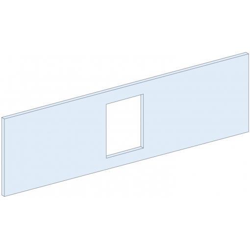 Prizmatický kryt-P, čelní panel, Compact INV250, pevná vestavba, horizontální, šířka = 650 mm, výška = 4 moduly Schneider Electric Množství: 1 ks
