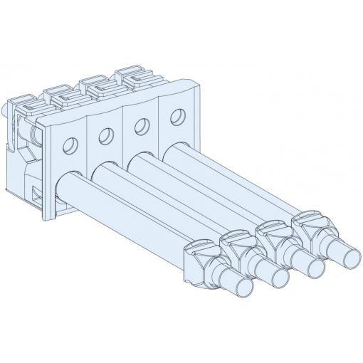 PrismaSeT-P, Linergy BW, blok pro připojení sběrnice, 160 a, 4pólový, délka = 150 mm Schneider Electric Množství: 1 ks