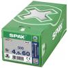 SPAX 880910190045060 R 88091 Senkkopf/T-STAR TG šroub se zápustnou hlavou 4.5 mm 60 mm Torx, vnitřní korunka šestihranná ocel galvanizováno zinkem 500 ks