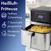 Profi Cook PC-FR 1269 H horkovzdušná fritéza, 8 l, 1 800 W, nerezová ocel, černá