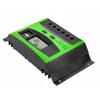 Solární regulátor PWM 12-24 V / 40 A s USB, LiFePO4 / Li-ion / Pb