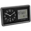 TFA Dostmann 60.3552.01 DCF rádiové hodiny 25.4 cm x 4.4 cm x 15.2 cm , černá