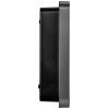 TFA Dostmann 60.3552.01 DCF rádiové hodiny 25.4 cm x 4.4 cm x 15.2 cm , černá