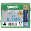 SPAX 0197000801605 šroub do dřeva 8 mm 160 mm T-STAR plus nerezová ocel A2 50 ks