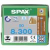 SPAX 0257000803005 šroub do dřeva 8 mm 300 mm T-STAR plus nerezová ocel A2 50 ks