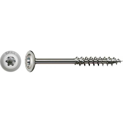 SPAX 0257000803005 šroub do dřeva 8 mm 300 mm T-STAR plus nerezová ocel A2 50 ks