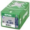 SPAX 880910100045025 R 88091 Senkkopf/T-STAR šroub se zápustnou hlavou 4.5 mm 25 mm Torx, vnitřní korunka šestihranná ocel galvanizováno zinkem 1000 ks