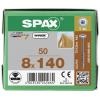SPAX 0251010801405 R 88193 m.Spitze/T-STAR šroub do dřeva 8 mm 140 mm T-STAR plus ocel WIROX 50 ks