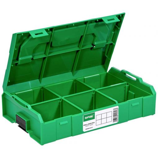 SPAX kufřík na součástky (d x š x v) 275 x 155 x 65 mm přihrádek: 6 Obsah 1 ks