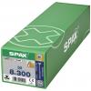 SPAX 0191010803005 R 88091 Senkkopf/T-STAR TG šroub se zápustnou hlavou 8 mm 300 mm T-STAR plus ocel WIROX 50 ks