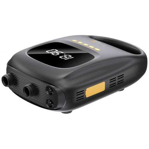 Technaxx TX-266, 5112, Akumulátorový kompresor, s funkcí powerbanky, 12V adaptér pro napájení přes kabel