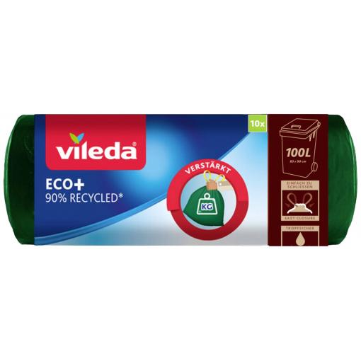 Vileda ECO+ 100L 172182 pytle na odpadky 100 l 10 ks