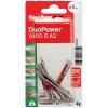 Fischer 537670 DuoPower 6 x 50 S A2 K NV sada hmoždinek 50 mm 6 mm 1 sada