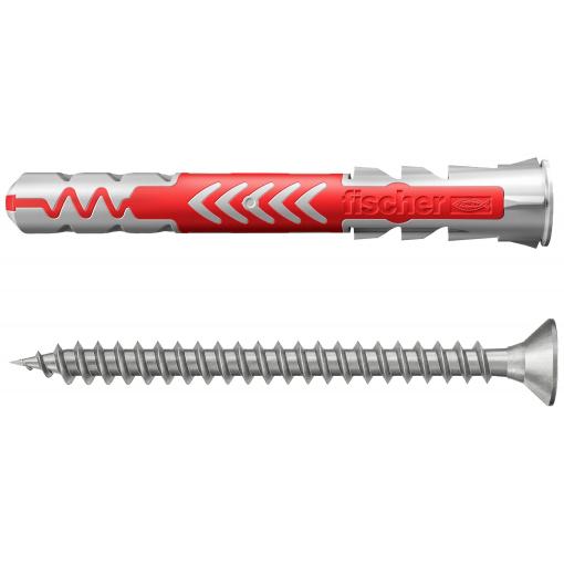 Fischer 537670 DuoPower 6 x 50 S A2 K NV sada hmoždinek 50 mm 6 mm 1 sada