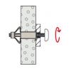 Fischer 049392 HM 4 x 46 S K NV hmoždinka do dutin 46 mm 1 sada