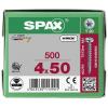 SPAX 0201010400505 R 88093 Ruko m.Spitze/T-STAR šroub do dřeva 4 mm 50 mm T-STAR plus ocel WIROX 500 ks