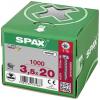 SPAX 0201010350205 R 88093 Ruko m.Spitze/T-STAR šroub do dřeva 3.5 mm 20 mm T-STAR plus ocel WIROX 1000 ks