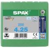SPAX 1197000400253 R 88091 Senkkopf T-STAR šroub do dřeva 4 mm 25 mm T-STAR plus nerezová ocel A2 200 ks