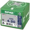 SPAX 880910100040016 R 88091 Senkkopf/T-STAR šroub se zápustnou hlavou 4 mm 16 mm Torx, vnitřní korunka šestihranná ocel galvanizováno zinkem 1000 ks