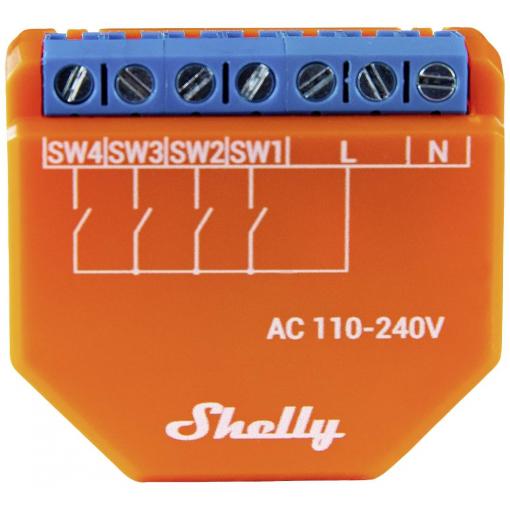 Shelly Shelly Qubino Wave i4 modul scénářů Z-Wave