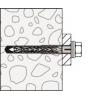 Fischer 536188 SXRL 10 x 160 FUS K NV hmoždinka s dlouhým dříkem 160 mm 1 sada