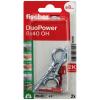 Fischer 535006 DuoPower 8 x 40 OH K NV sada hmoždinek 40 mm 8 mm 1 sada