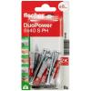 Fischer 535480 DuoPower 8 x 40 S PH K NV hmoždinka 40 mm 8 mm 1 sada