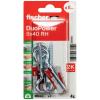 Fischer 535003 DuoPower 8 x 40 RH K NV sada hmoždinek 40 mm 8 mm 1 sada