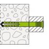 Fischer 532756 N Green 6 x 60/30 S K NV hřebíková hmoždinka 60 mm 6 mm 1 sada