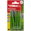 Fischer 532756 N Green 6 x 60/30 S K NV hřebíková hmoždinka 60 mm 6 mm 1 sada