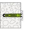 Fischer 532706 UX Green 8 x 50 R K NV univerzální hmoždinka 50 mm 8 mm 1 sada